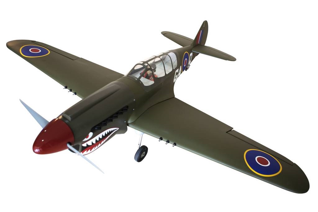 Seagull Models Curtiss P-40N Warhawk Shark Head 33-38cc